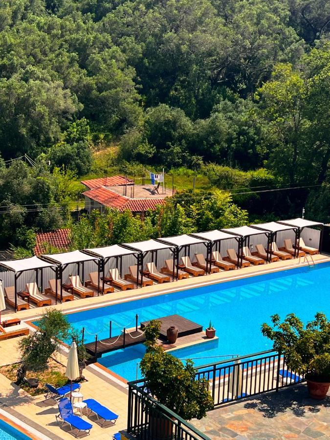 Apart Hotel Blumarin อากิออส กอร์ดิออส ภายนอก รูปภาพ